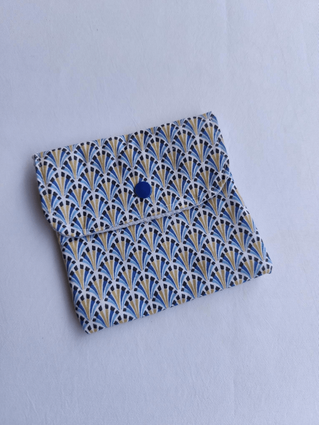 Etui à savon bleu