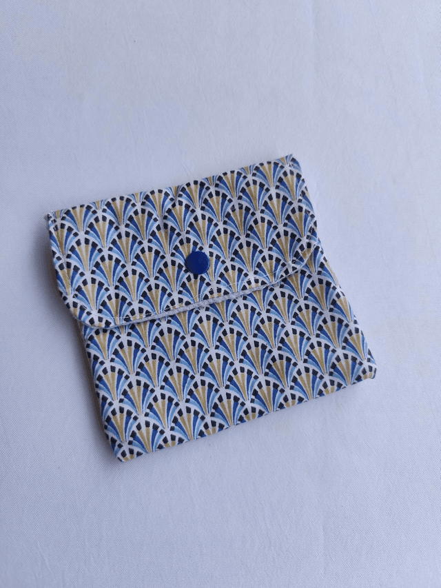 Etui à savon bleu